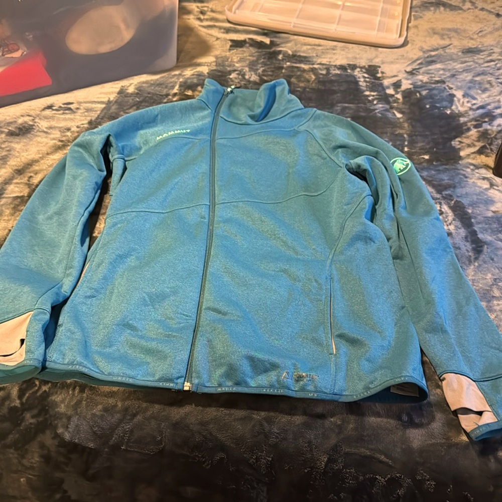 Mammut polartec asymmetrical jacket
